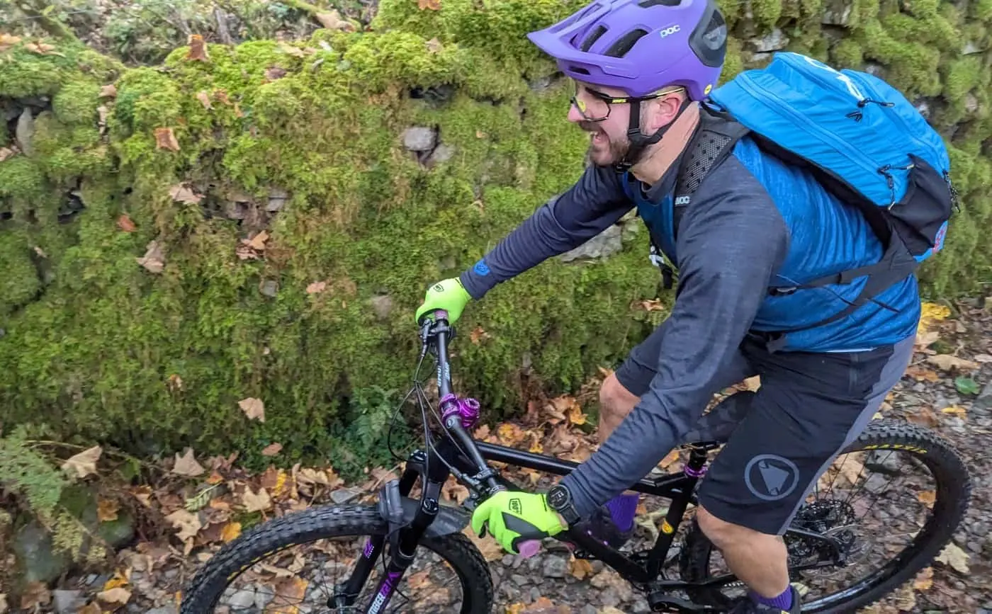 MTB rider on Gypsy Glen
